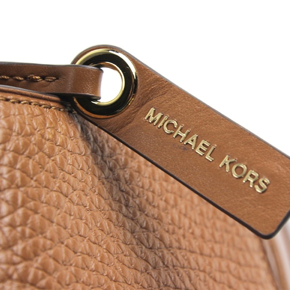 MICHAEL KORS Luggage Leather Cooper Lrg Messenger 5212 - Picture 6 of 10
